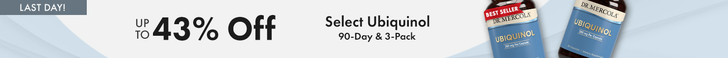 Get Up to 43% Off Select Ubiquinol