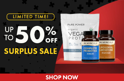 Get Up to 50% Off Surplus Sale