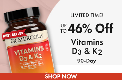 Get Up to 46% Off Vitamins D3 & K2 90-Day