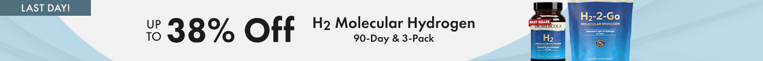 Get Up to 38% Off on H2 Molecular Hydrogen 90-Day & 3-Pack