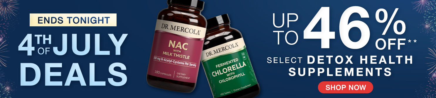 Get Up to 46% Off on Select Detox Health Supplements 4th Of July Deals
