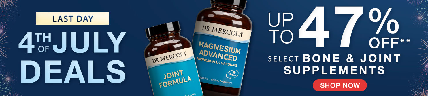 Get Up to 47% Off on Select Bone & Joint Supplements 4th Of July Deals