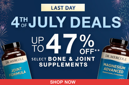 Get Up to 47% Off on Select Bone & Joint Supplements 4th Of July Deals