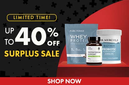 Get Up to 40% Off Surplus Sale