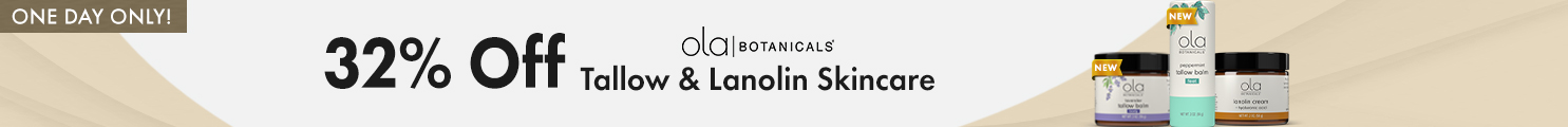 Get 32% Off Ola Botanicals Tallow & Lanolin Skincare