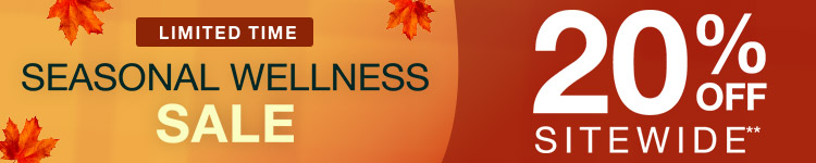 Get 20% Off Sitewide on Seasonal Wellness Sale