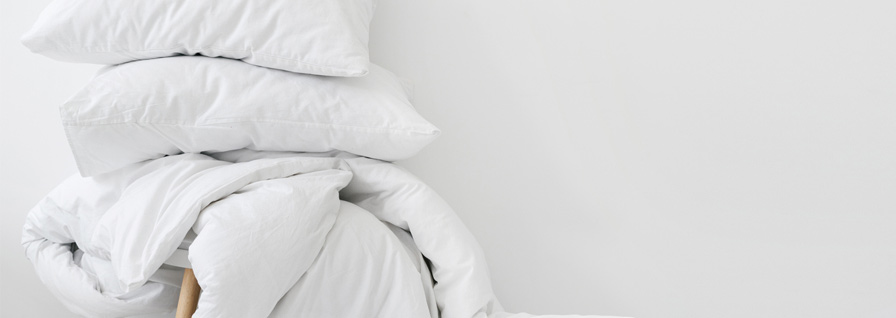 Sheets and pillows