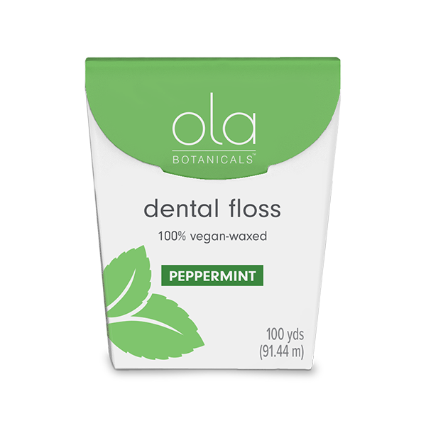 Ola Botanicals&reg; Peppermint Dental Floss