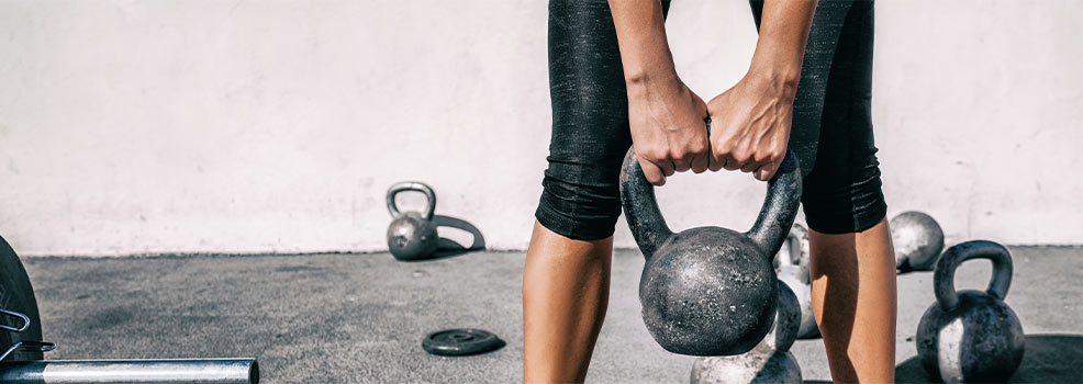 Entrenamiento con kettle bell