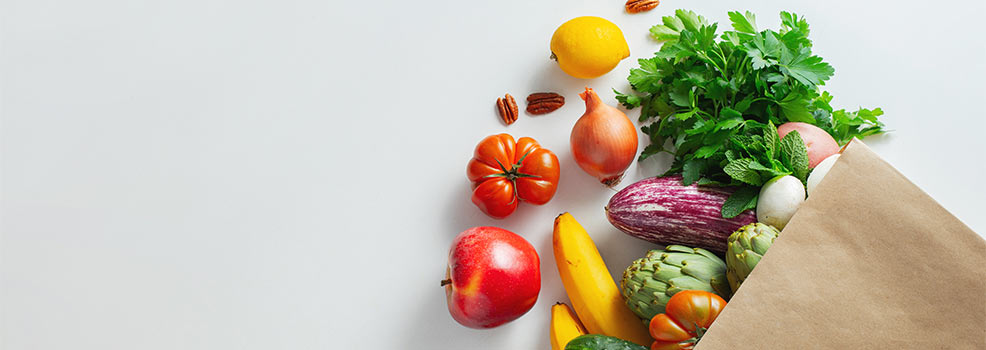 Fruits and vegetables