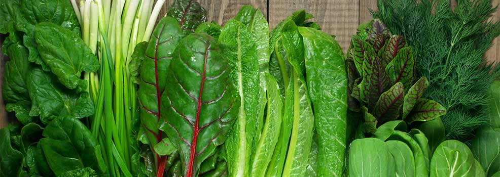 Leafy vegetables