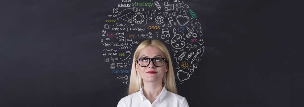 Woman thinking