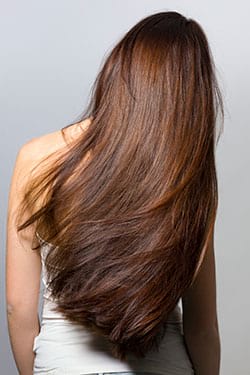 Healthy hair keratin