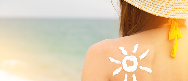 sunscreen shoulder