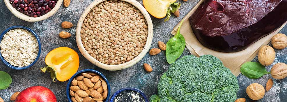 High iron food
