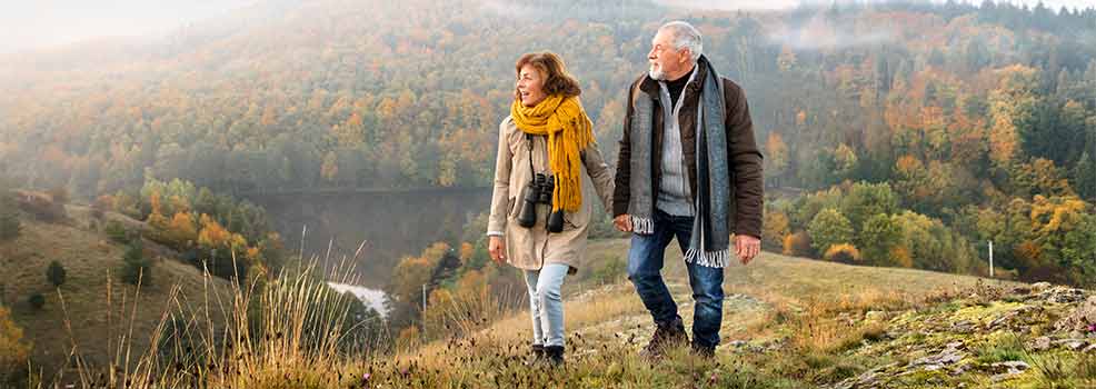 Man and Woman Walking Together