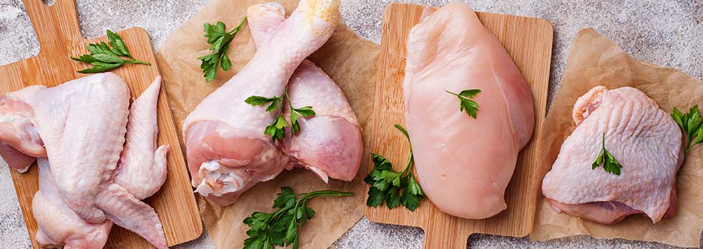 Raw Chicken meat