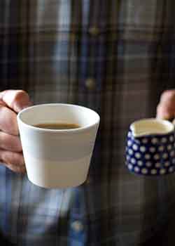 Coffee with Non-Dairy Creamer