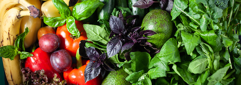 Hierbas y vegetales