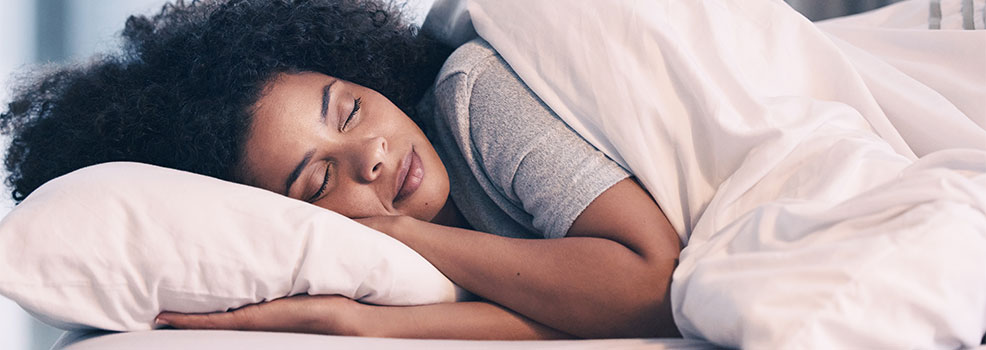 Mujer durmiendo