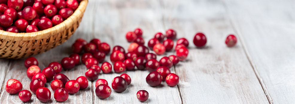 red cranberries