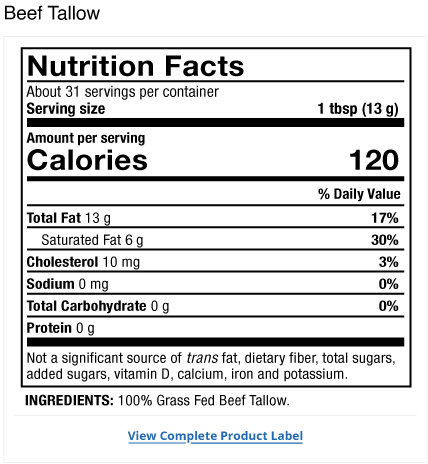 Bee Propolis Product Label
