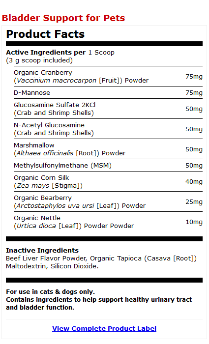 Astaxanthin 90-day supply Product Label