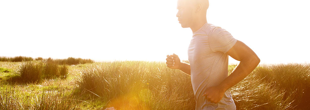 Man running