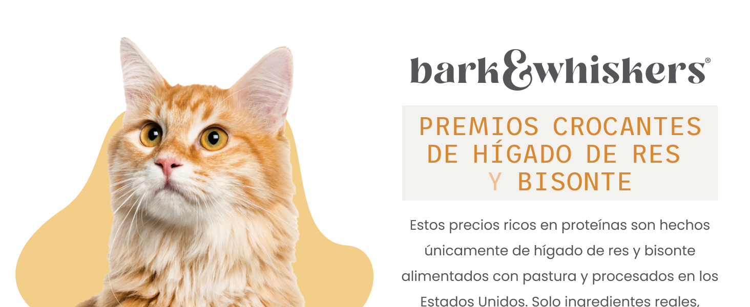 Bark & Whiskers® Beef & Bison Liver Chips