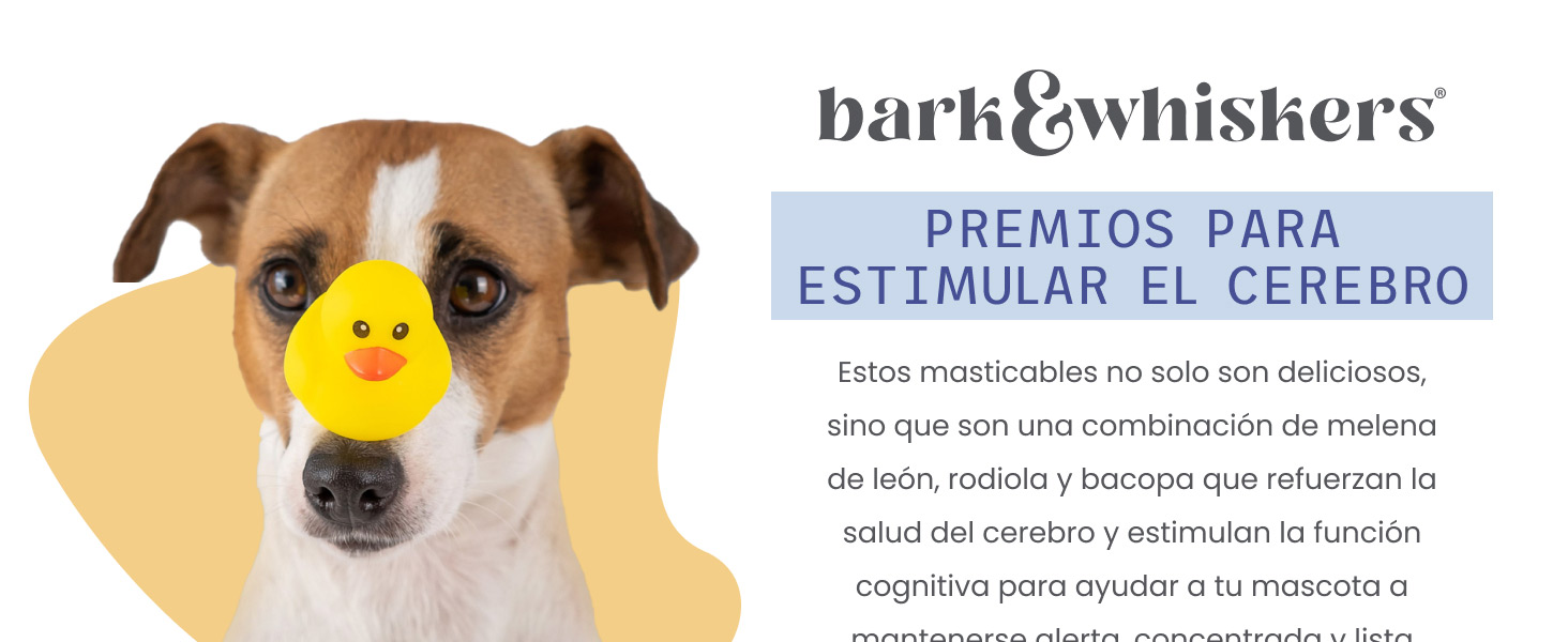 Bark Whiskers Brain Boost Bites