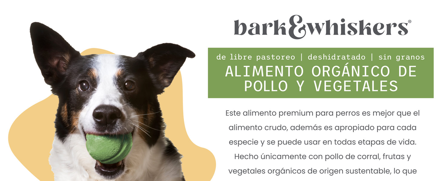 Bark & Whiskers® Dehydrated Dog Food - Chicken & Veggie Entrée