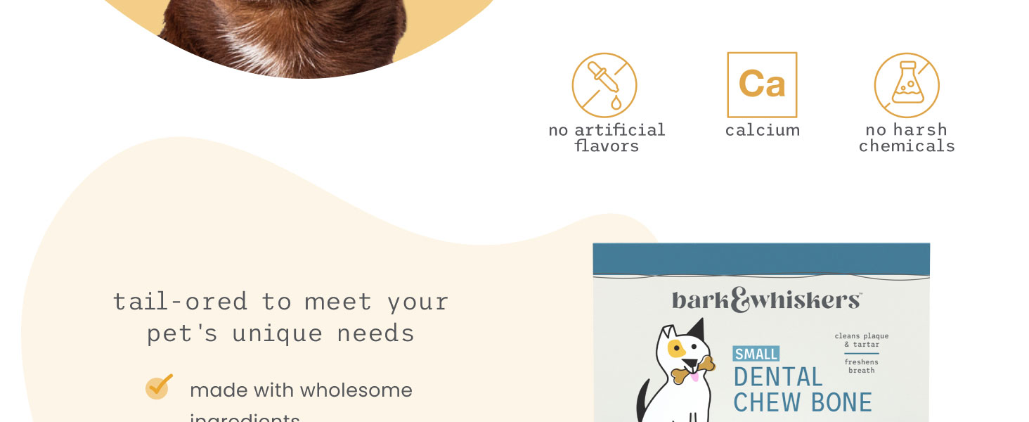 Bark & Whiskers Dental Bones - Small