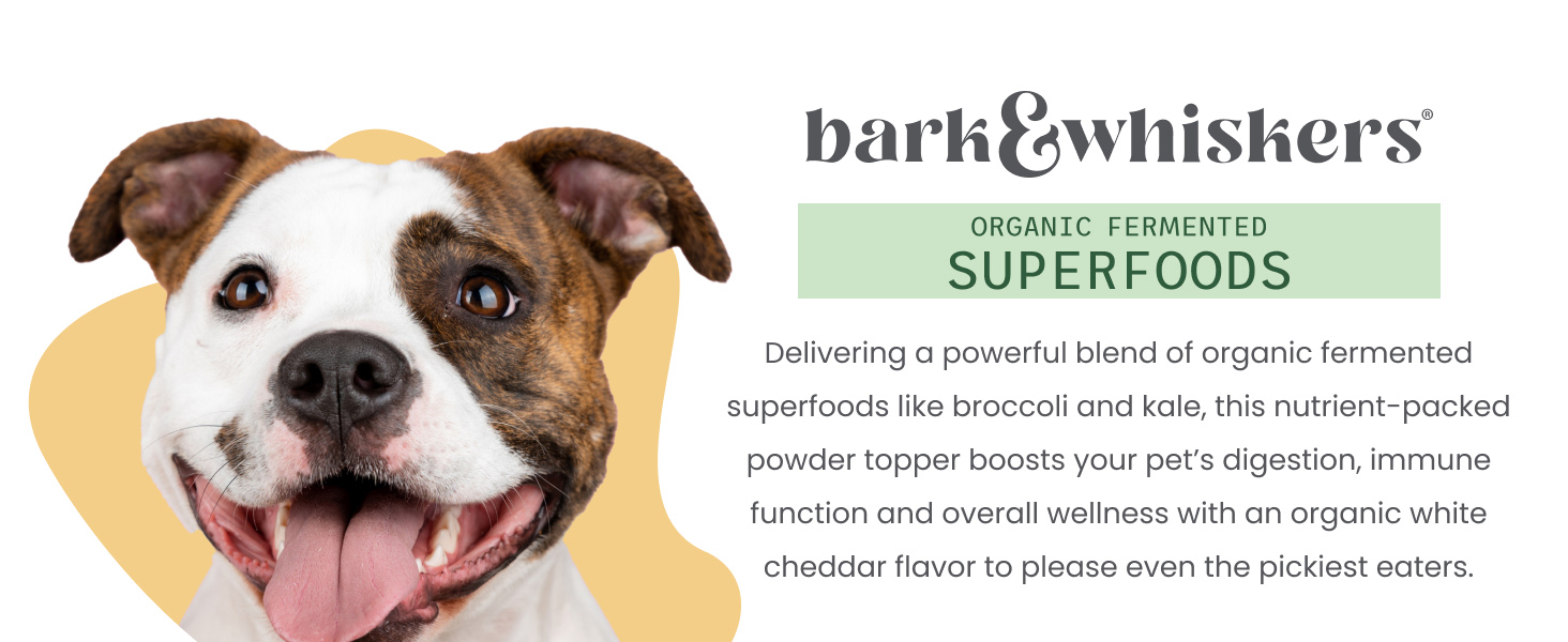 Bark & Whiskers Organic Fermented Superfoods