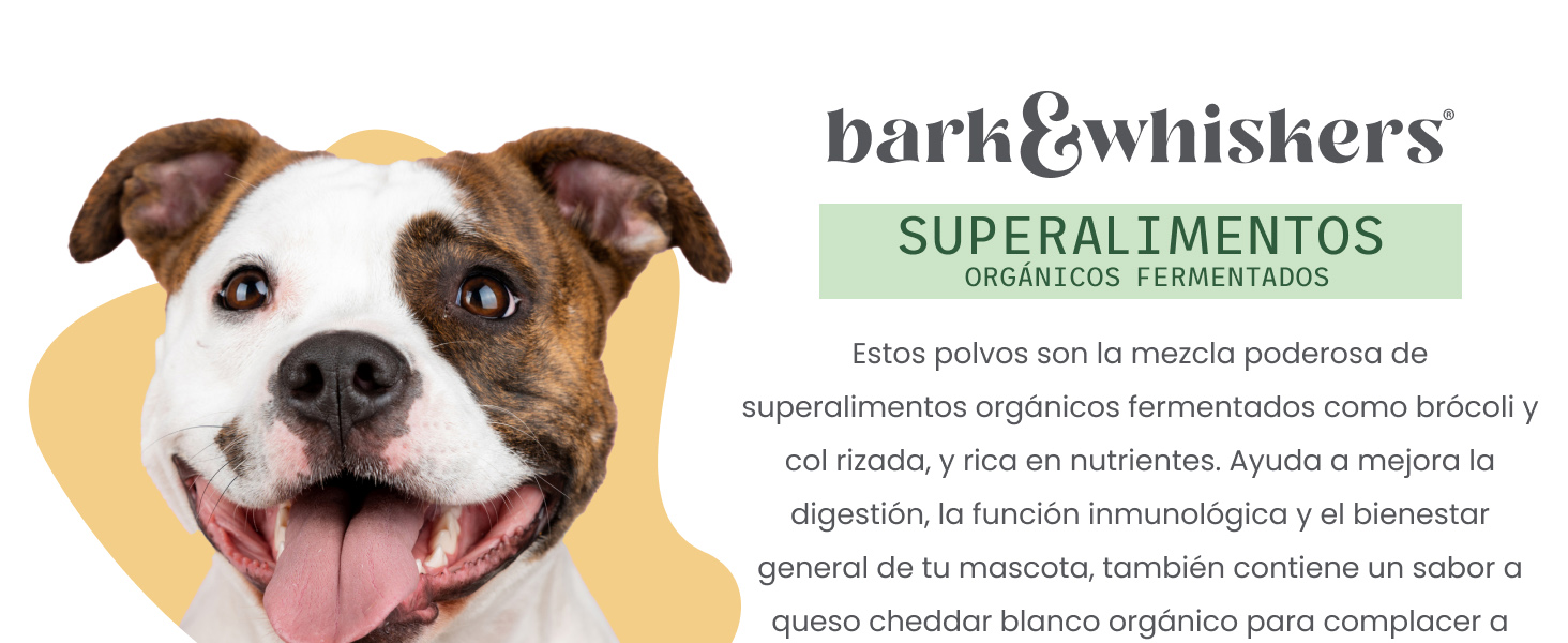 Bark & Whiskers Organic Fermented Superfoods