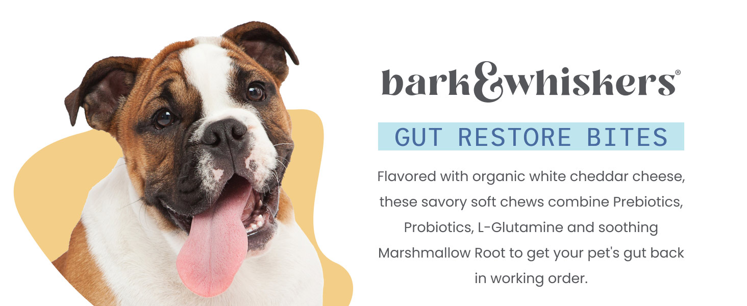 Bark & Whiskers Gut Restore Bites