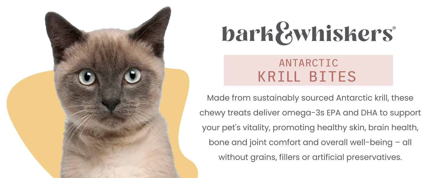 Bark & Whiskers Krill Bites