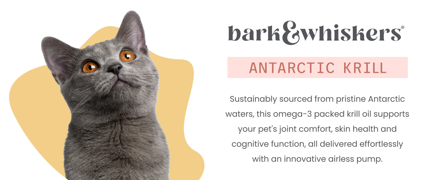 Bark & Whiskers Krill oil