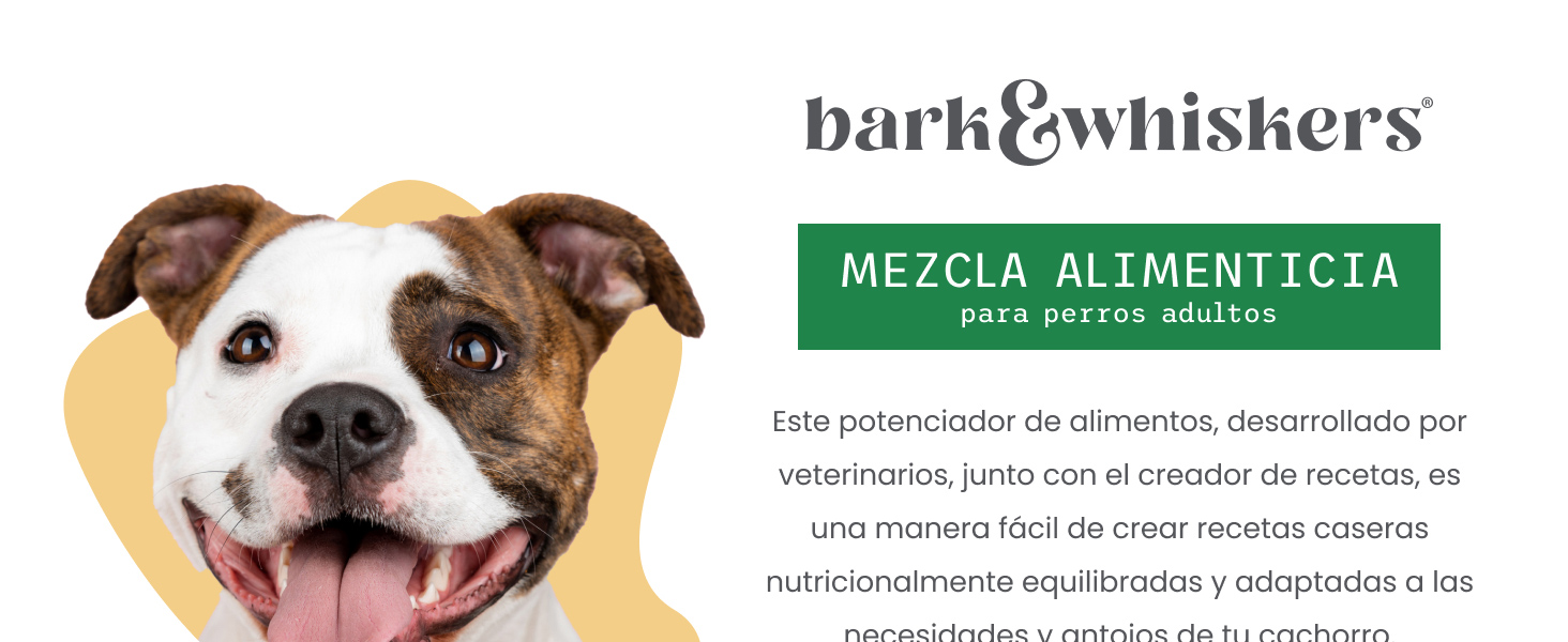 Bark & Whiskers Meal Mix for Adult Dogs