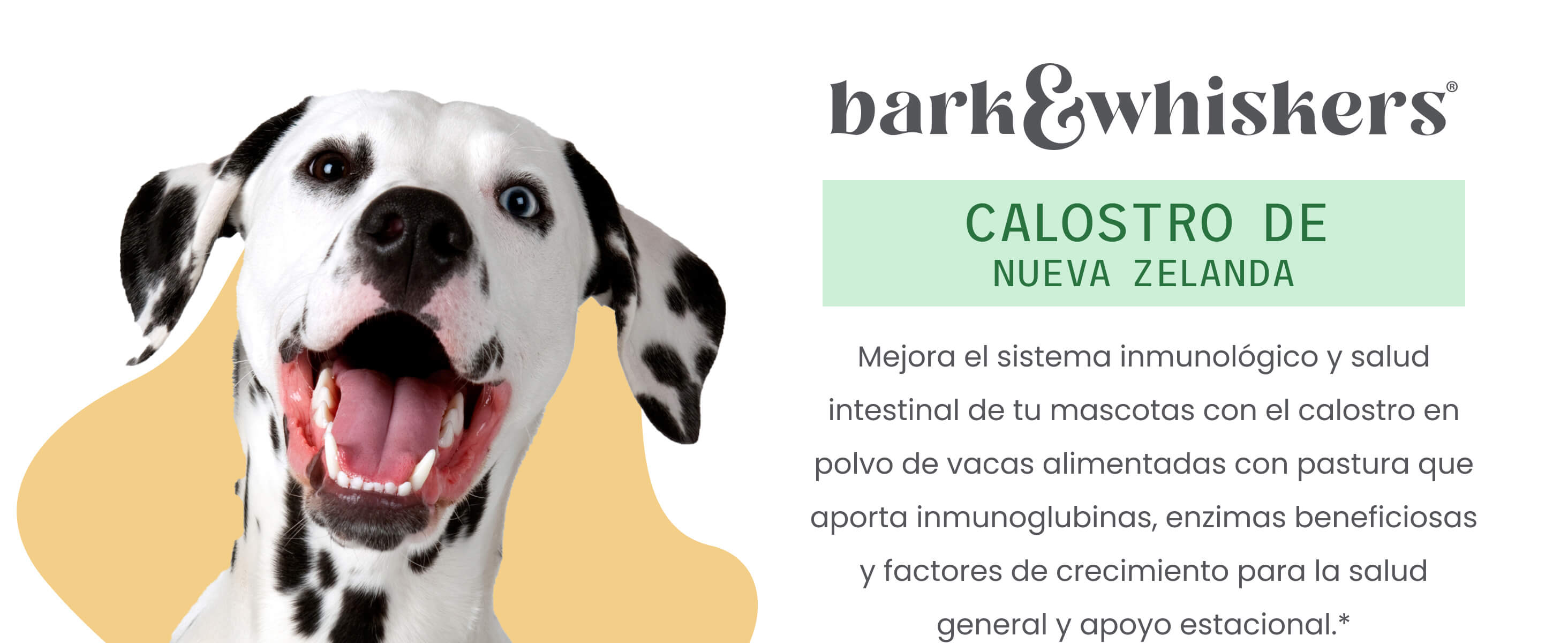 Bark & Whiskers New Zealand Colostrum