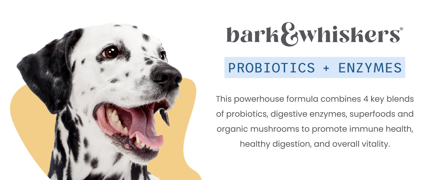 Bark & Whiskers Probiotics + Enzymes
