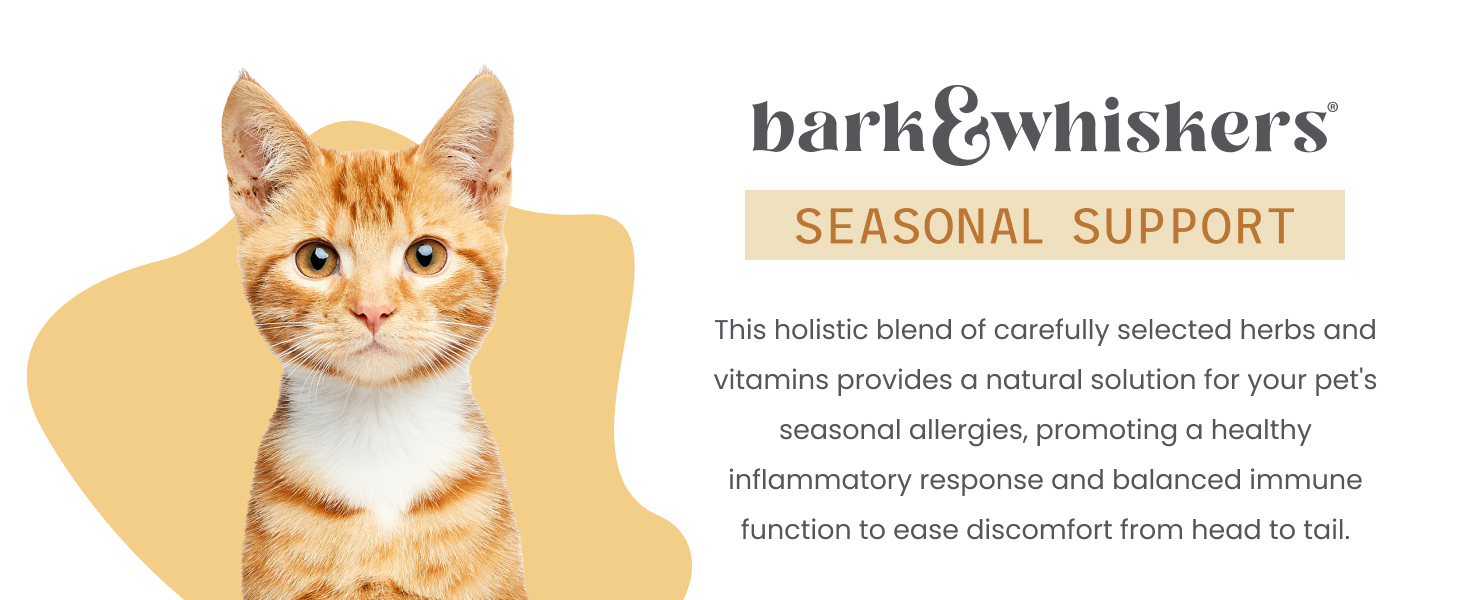 Bark & Whiskers Seasonal Support
