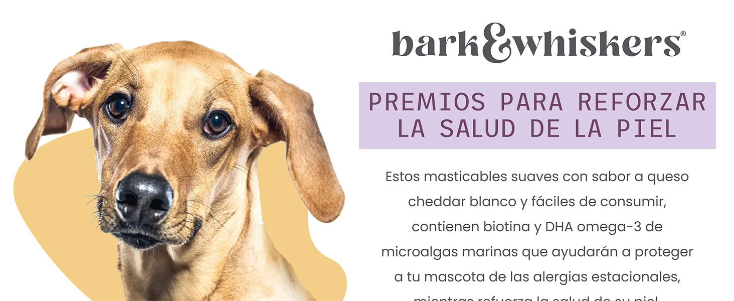Bark & Whiskers Skin Support Bites