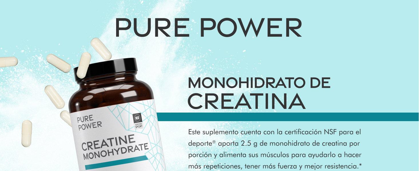 Pure Power Creatine Monohydrate