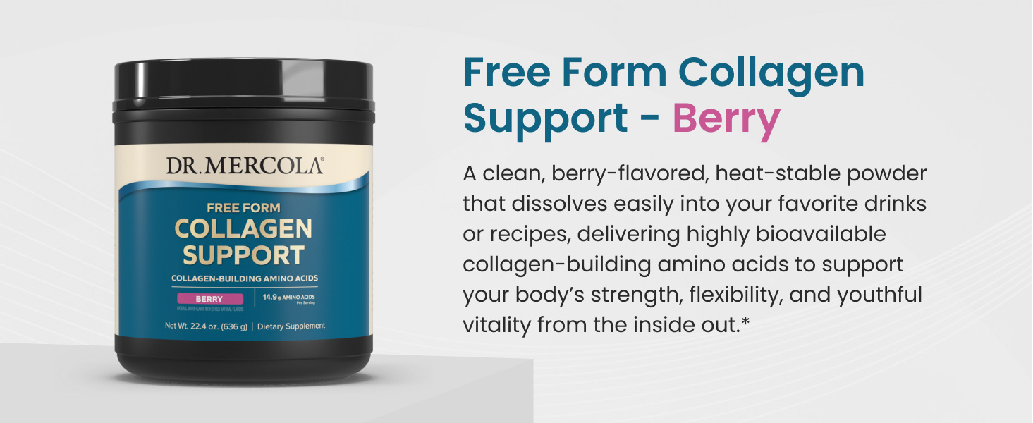 Free Form Collagen Support - Berry