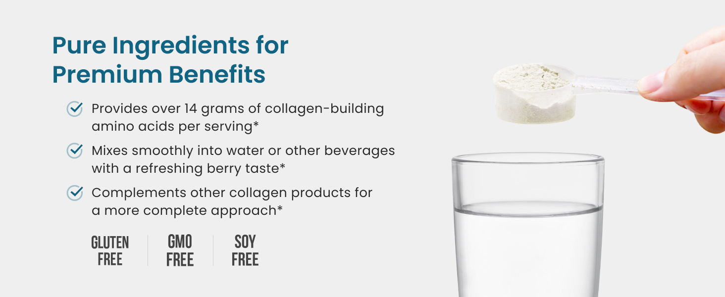 Pure Ingredients for Premium Benefits