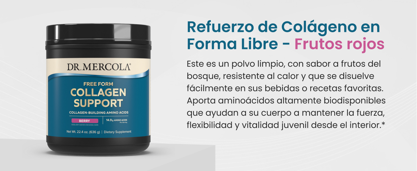 Free Form Collagen Support - Berry