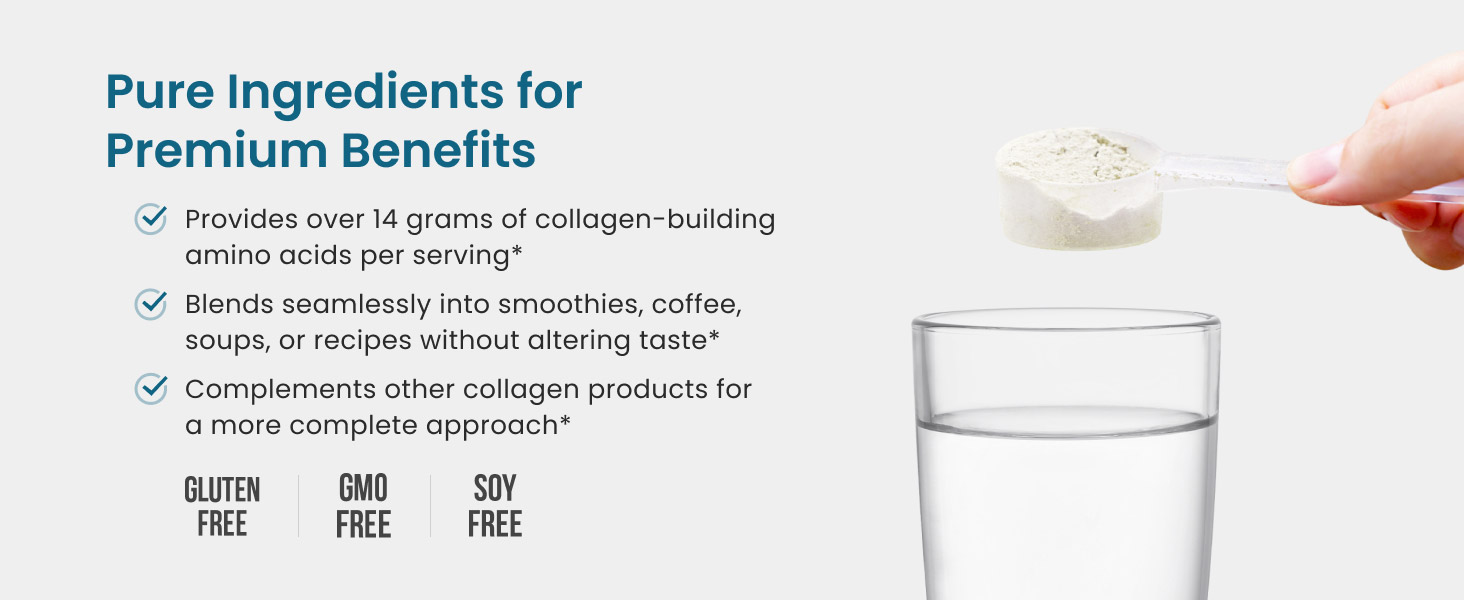 Pure Ingredients for Premium Benefits