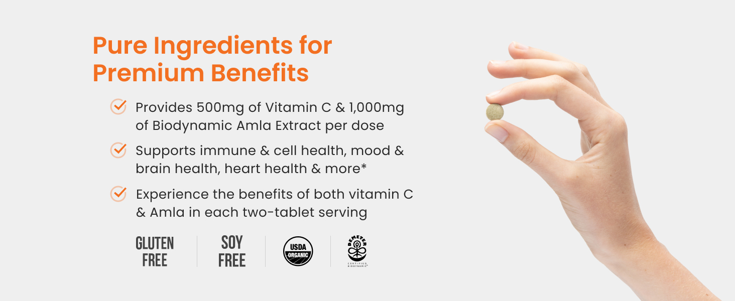 Pure Ingredients for Premium Benefits