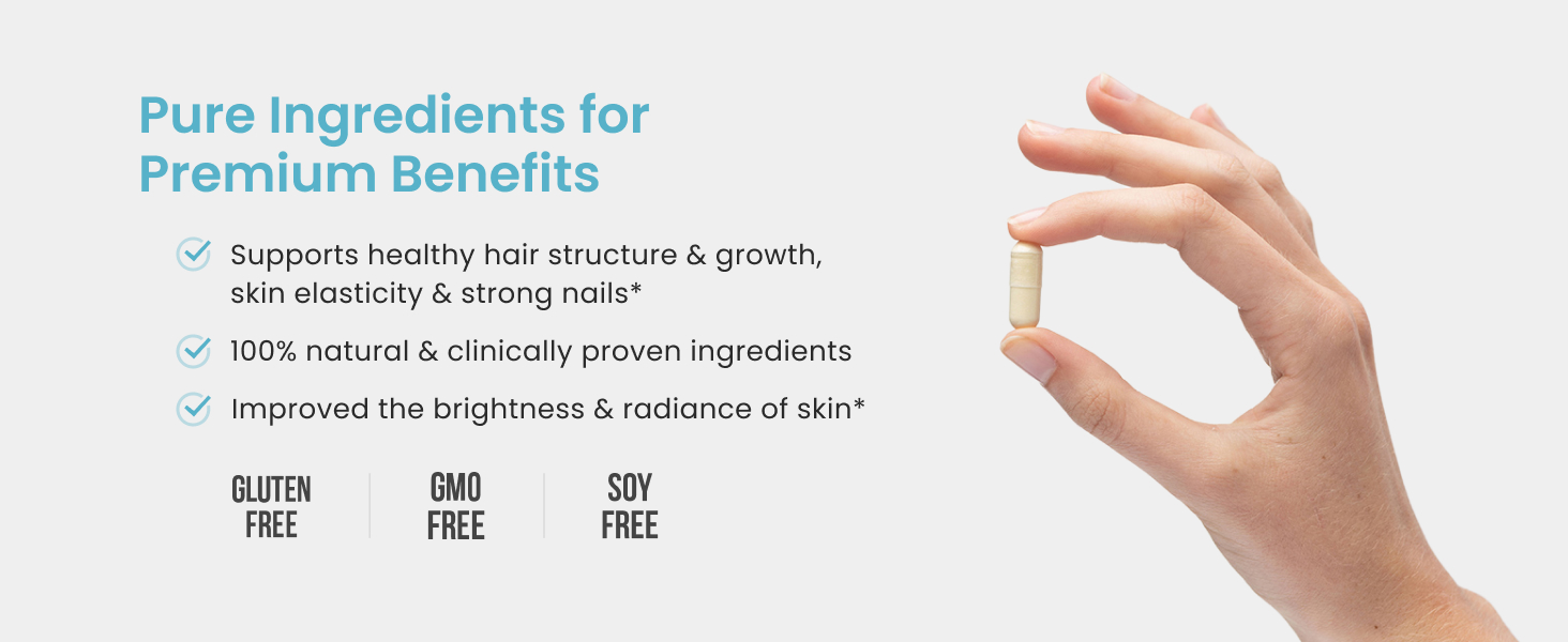 Pure Ingredients for Premium Benefits