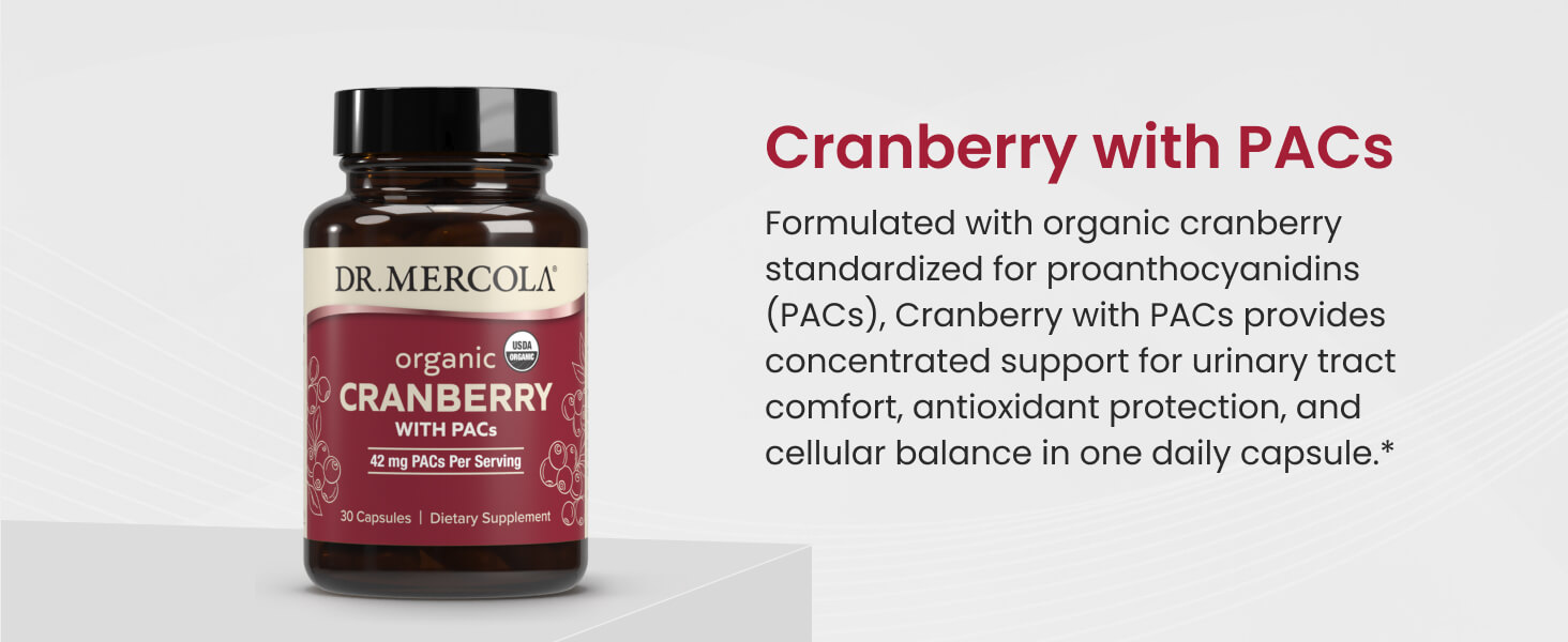 Organic Cranberry with PACs